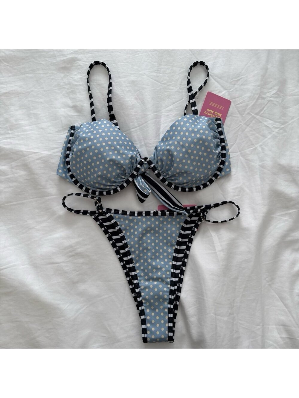Strawberry Milk Mob Che La Luna Bikini Large Medium